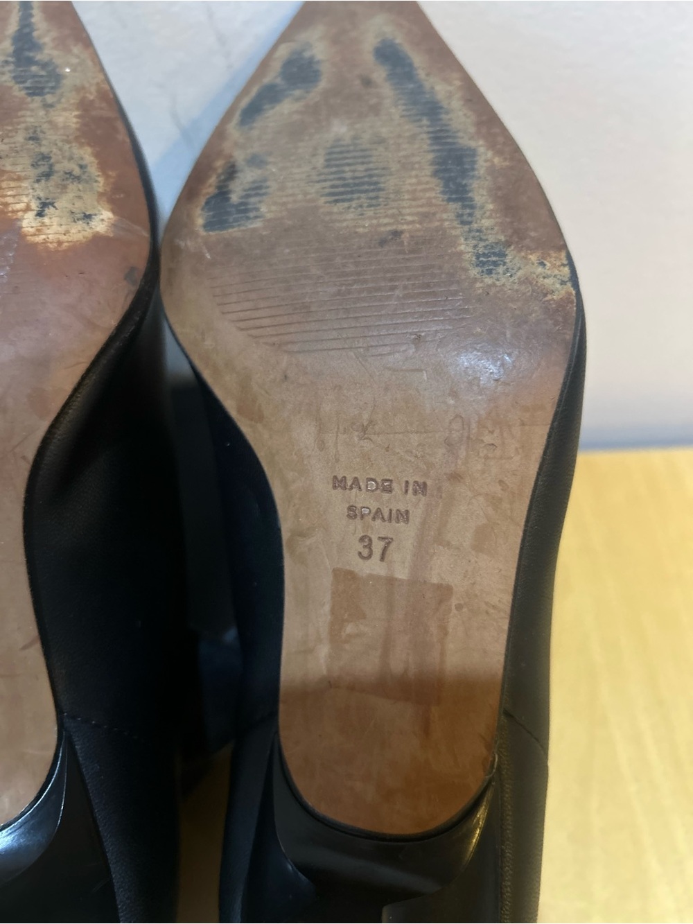 Angel Alarcon (Anthropologie) Pointed Toe Kitten Heel Boots Sz 37 - Picture 6 of 7